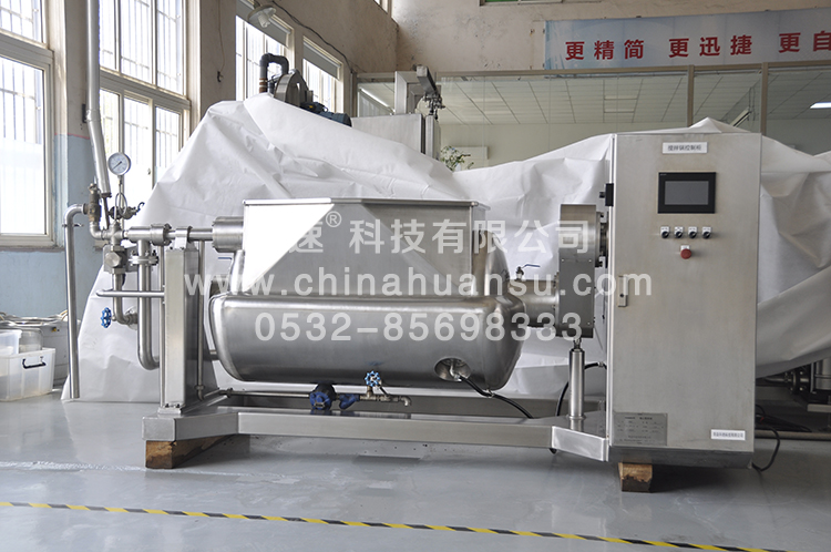 環(huán)速智能攪拌鍋WZJ-500食品加熱攪拌鍋，智能化不糊鍋        環(huán)速科技