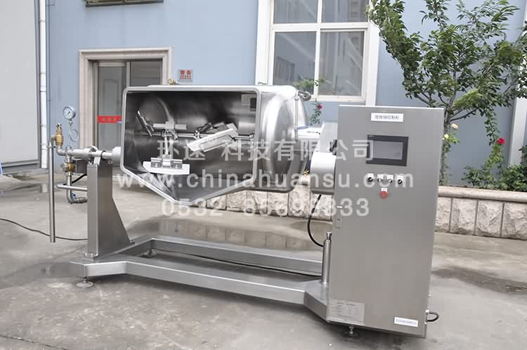 行星雙層攪拌鍋 實現(xiàn)打卡式生產(chǎn)